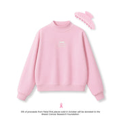 The Walk Oversized Mock Neck Sweatshirt