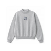 The Walk Oversized Mock Neck Sweatshirt